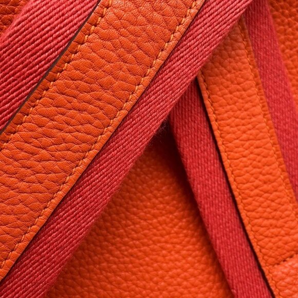 HERMES Boolean Lang Taurillon Clemence Sanguine - Picture 11 of 16